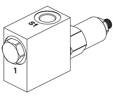 Bloc limiteur + clapet