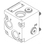 Embases aluminium T3/NG6 HP 2